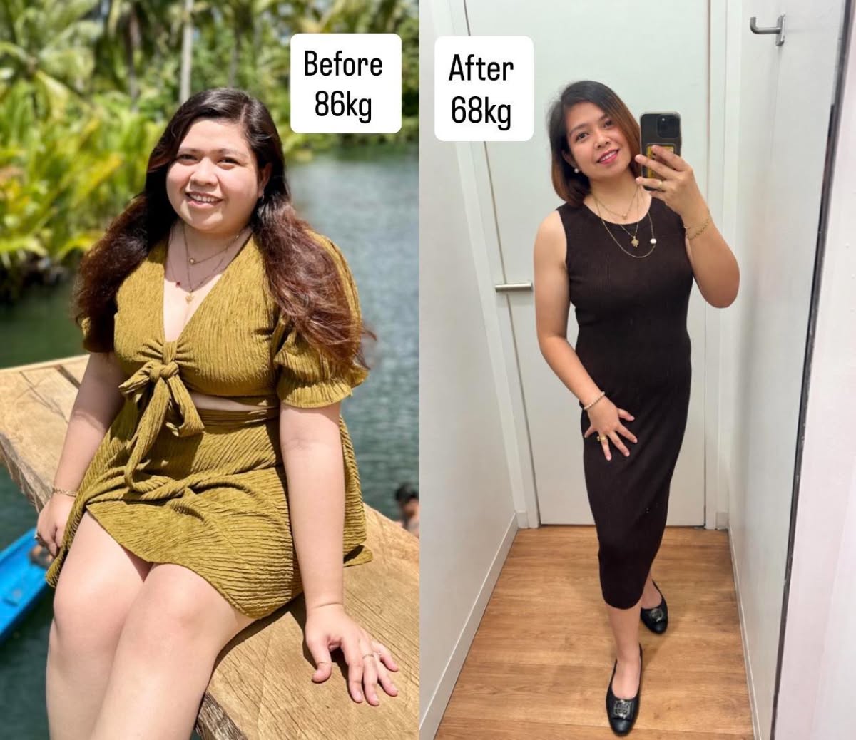 Dolly before and after